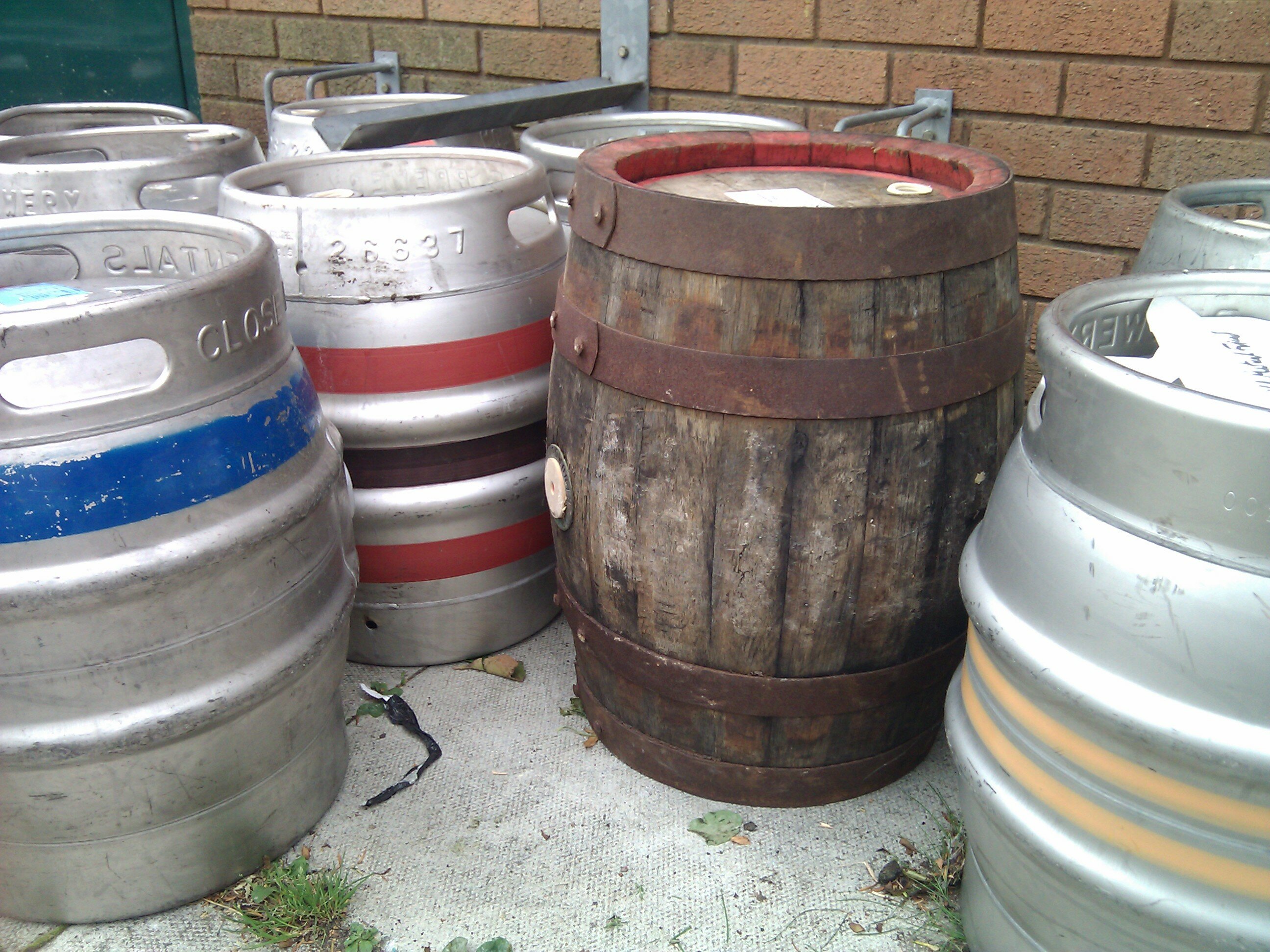 Blackwood Stout (in oak) by Grain among the beer delivery