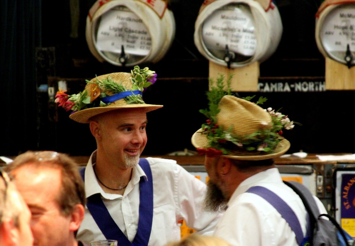 Morris men at rest